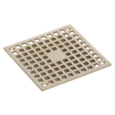 ZURN Drain Grate, Floor , Sq, 4-5/8" PN400-5S-GRID